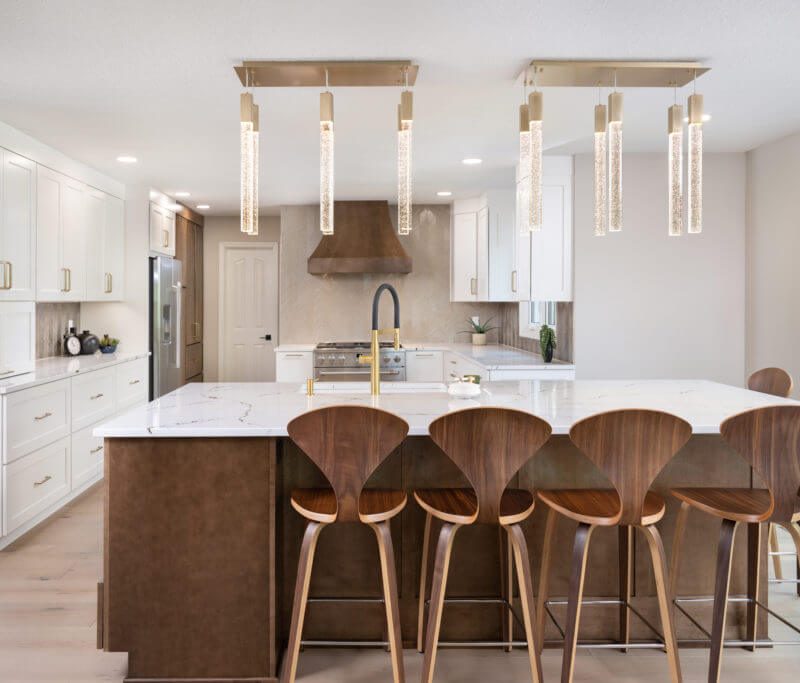 Beautifully designed kitchen cabinets